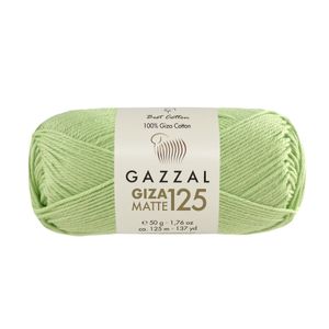 Gazzal Giza Matte125 50gram 5558-Açık Yeşil