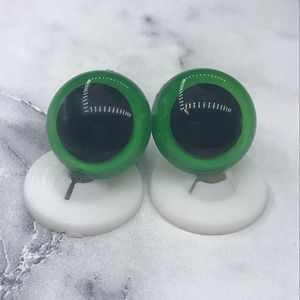 18mm Renkli Kilitli İthal Göz YEŞİL