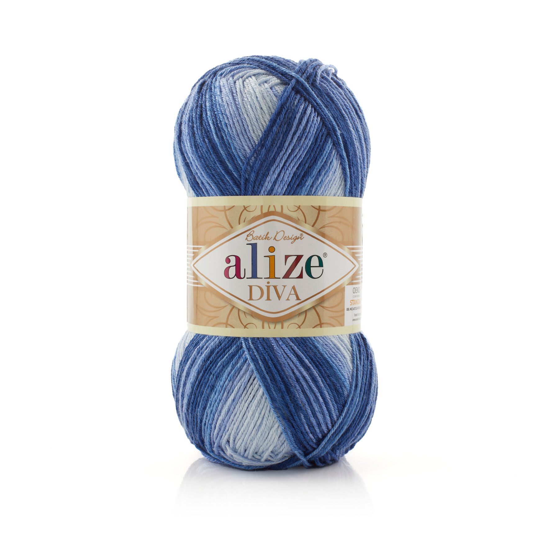 Alize Diva Batik 100gr 3241 - Hobiyol
