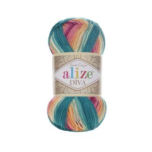 Alize Diva Batik 100gr 4572