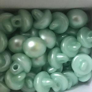 İnci Düğme 10mm (Çift) SU YEŞİLİ
