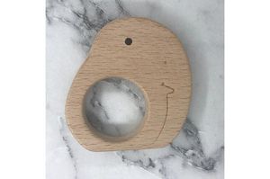 Kayın Ağacı Diş Kaşıyıcı Kulaklı Fil