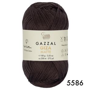 Gazzal Giza Matte 100gr 5586-KAHVERENGİ
