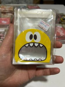 Şeffaf Poşet 7x7cm (10 Adet) SARI C