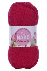 Nako Cotton Lüks 100gr 330m 97590-Şarabi
